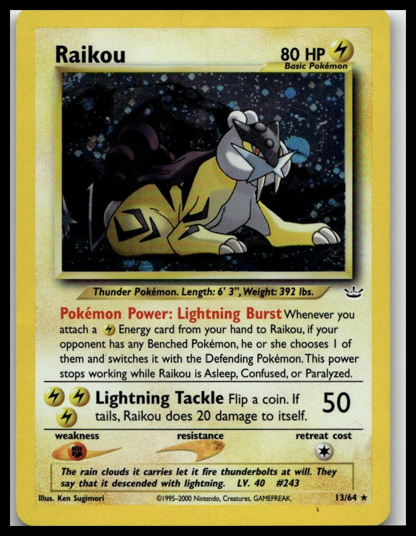 Neo Revelation #13/64 Raikou (13)
