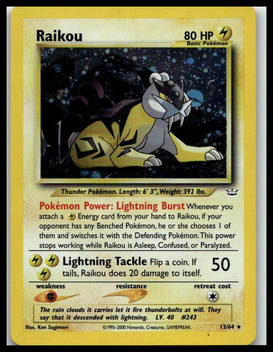 Neo Revelation #13/64 Raikou (13)