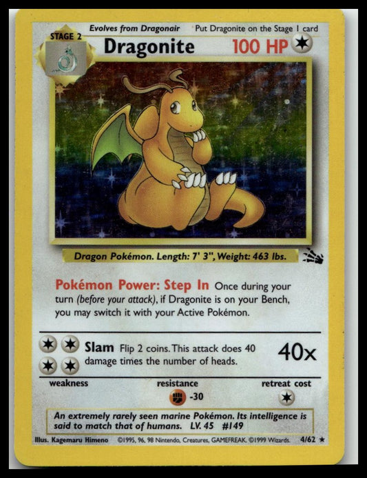 Fossil #04/62 Dragonite (4)