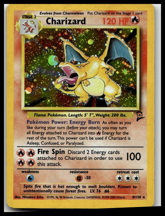 Base Set 2 #004/130 Charizard