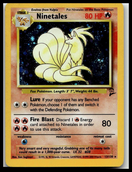 Base Set 2 #013/130 Ninetales
