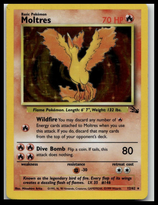 Fossil #12/62 Moltres (12)