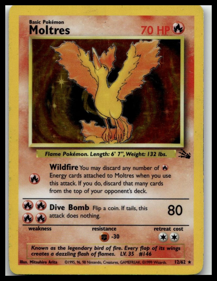 Fossil #27/62 Moltres (27)