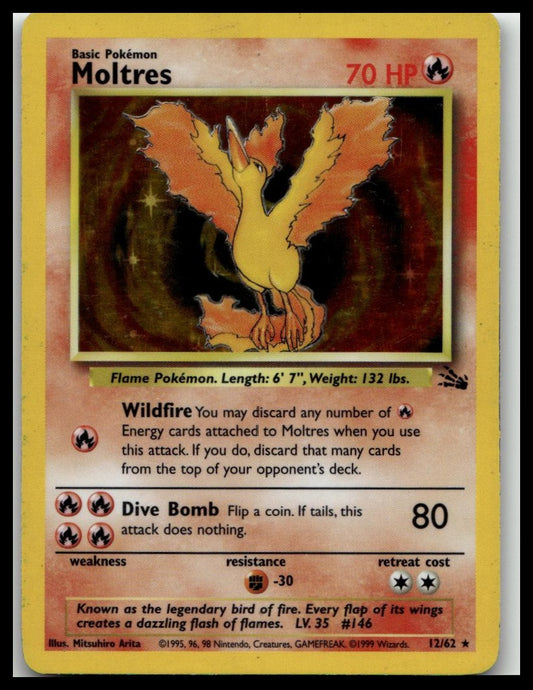 Fossil #27/62 Moltres (27)