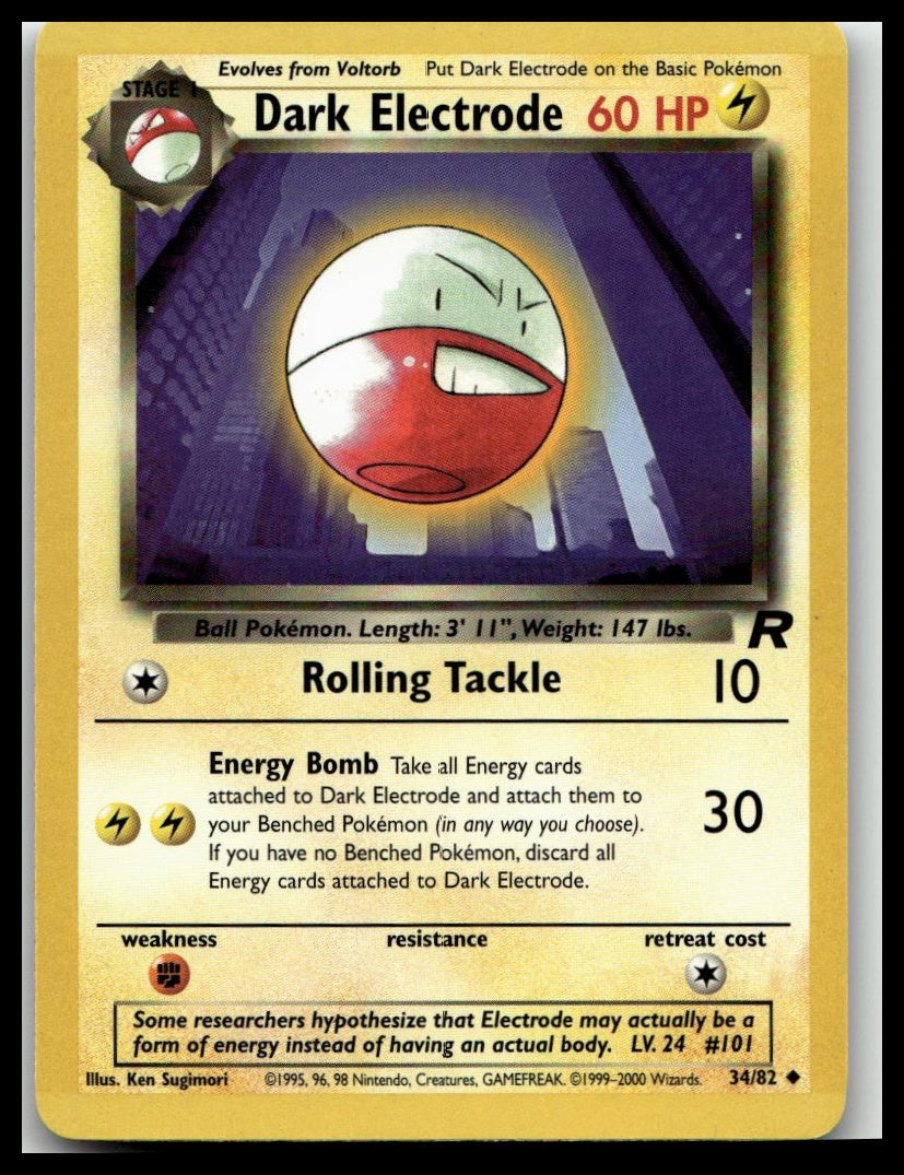 Team Rocket #34/82 Dark Electrode