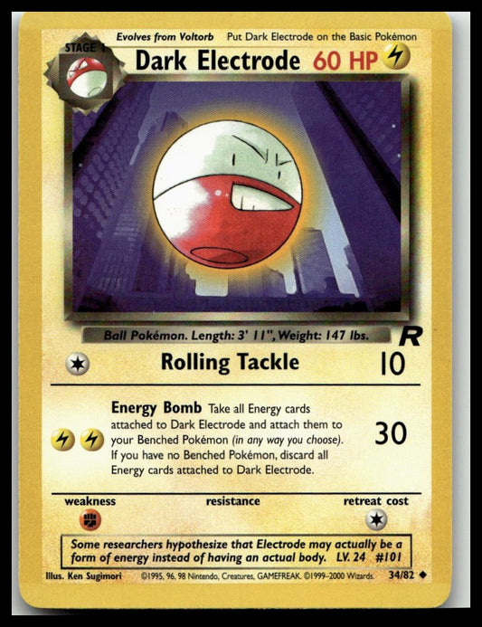 Team Rocket #34/82 Dark Electrode