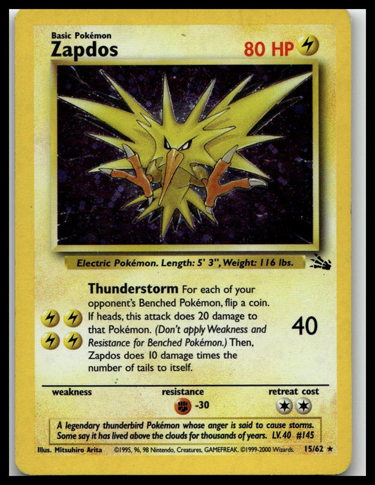 Fossil #15/62 Zapdos (15)
