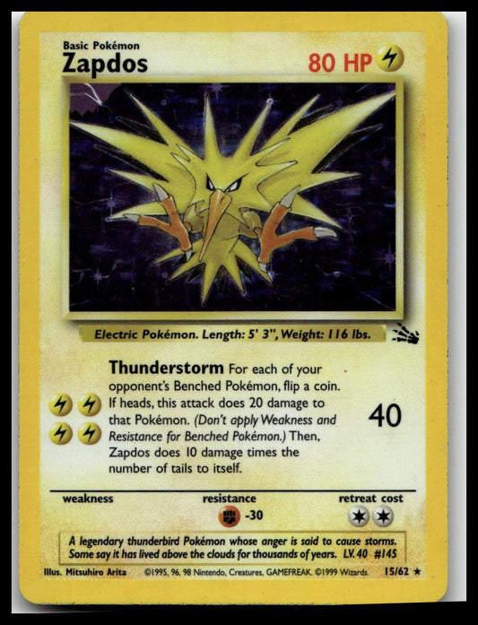 Fossil #30/62 Zapdos (30)