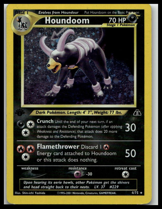 Neo Discovery #04/75 Houndoom (4)