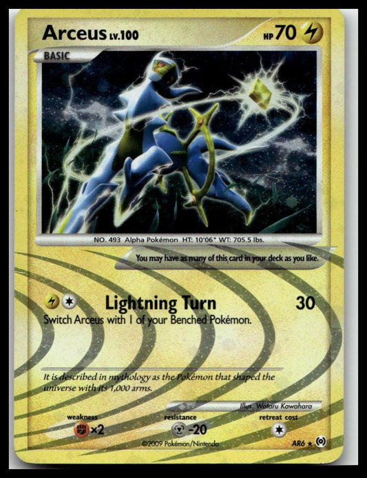Arceus #AR6 Arceus (AR6)