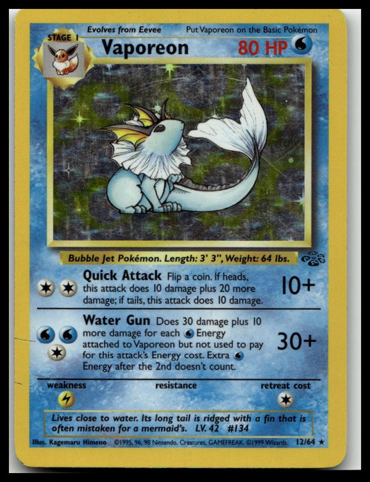 Jungle #12/64 Vaporeon (12)