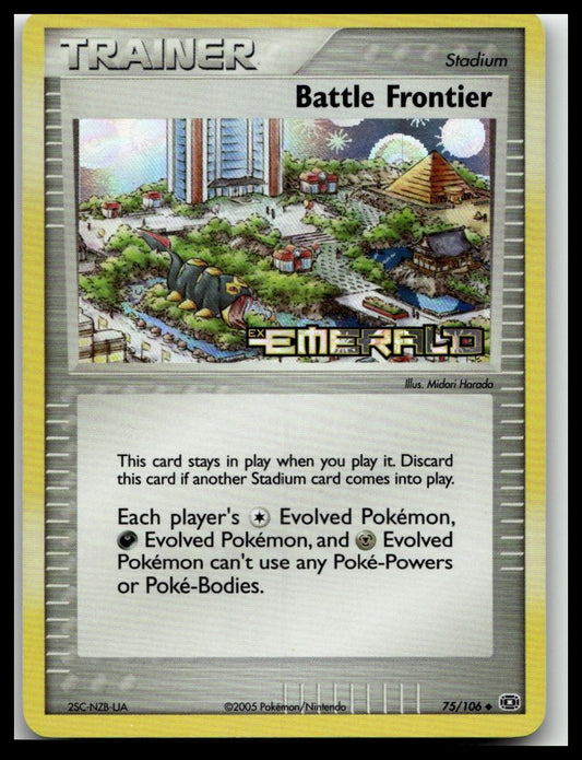 Emerald #75/106 Battle Frontier