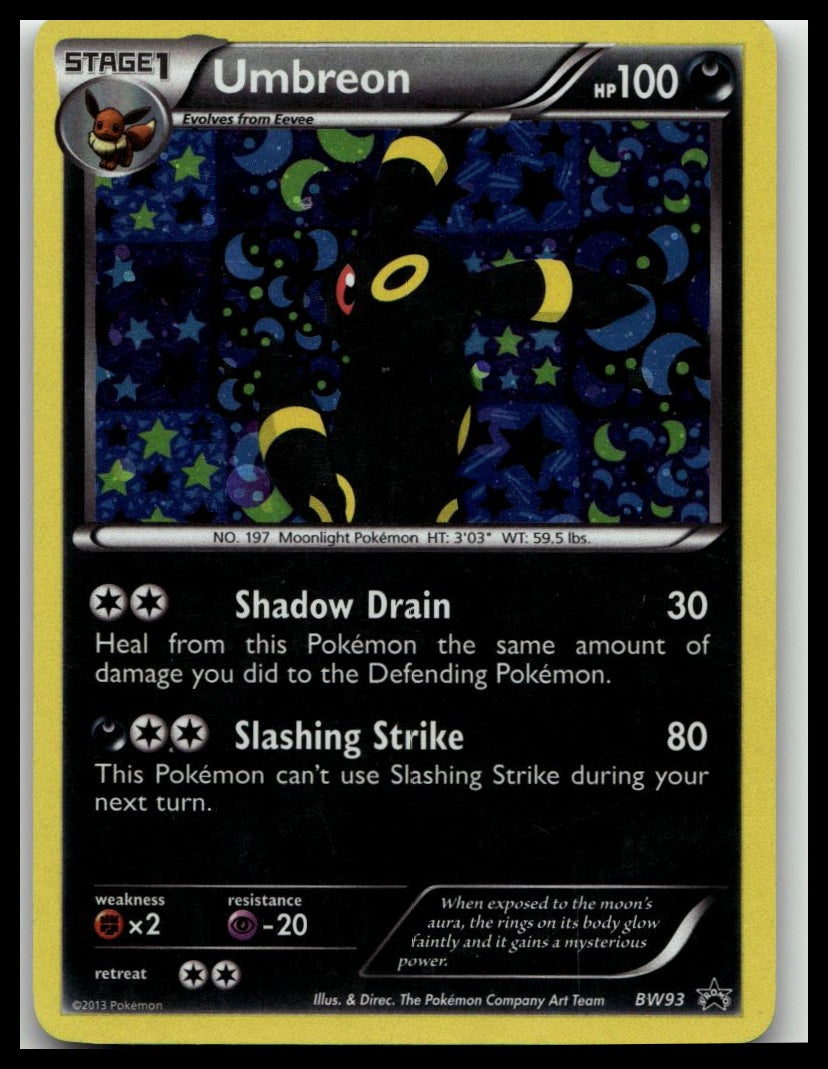 Black and White Promos #BW93 Umbreon