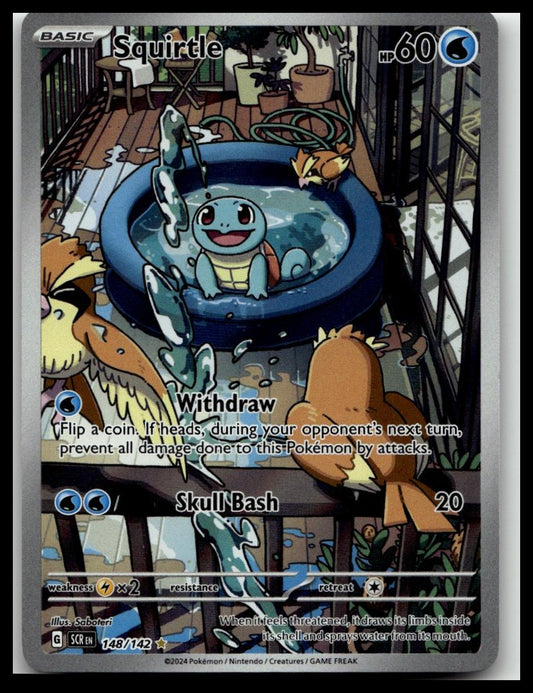 SV07: Stellar Crown #148/142 Squirtle