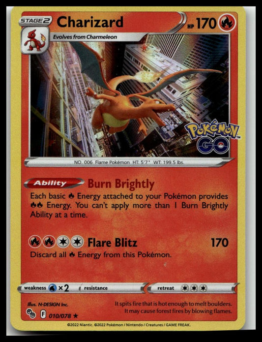 Pokemon GO #010/078 Charizard
