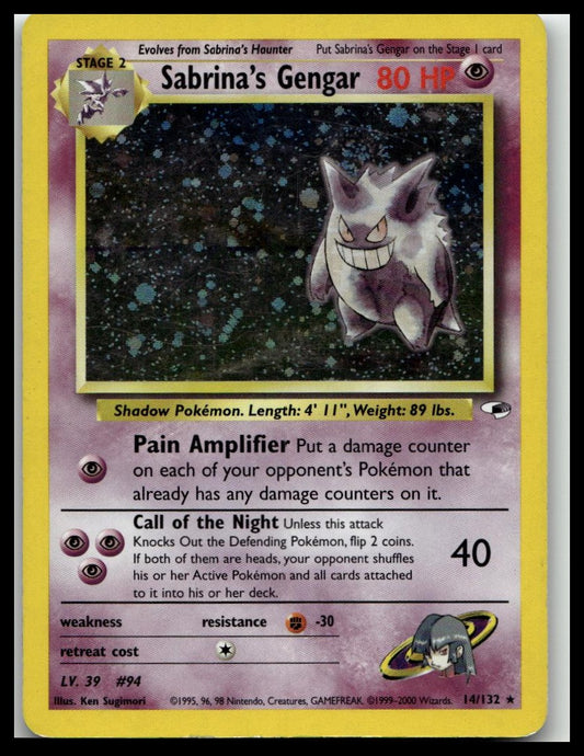 Gym Heroes #014/132 Sabrina's Gengar