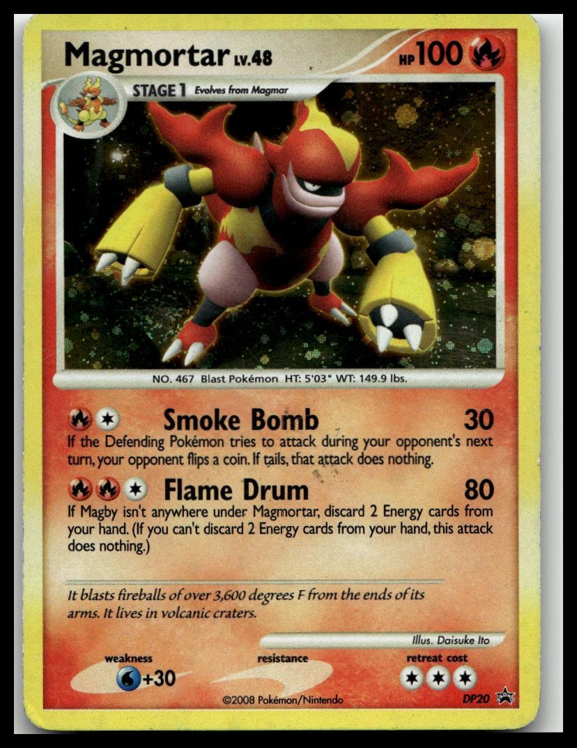 Diamond and Pearl Promos #DP20 Magmortar