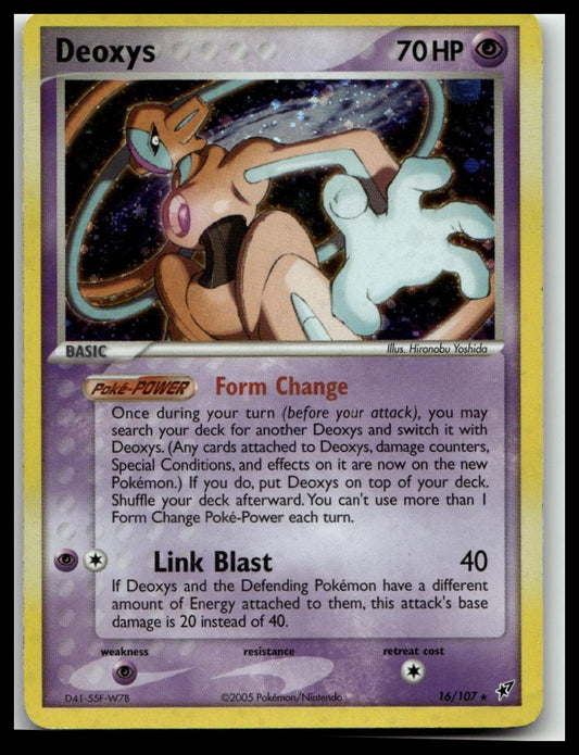 Deoxys #16/107 Deoxys (Normal Forme)