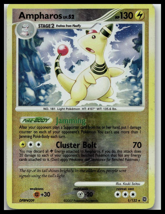 Secret Wonders #1/132 Ampharos