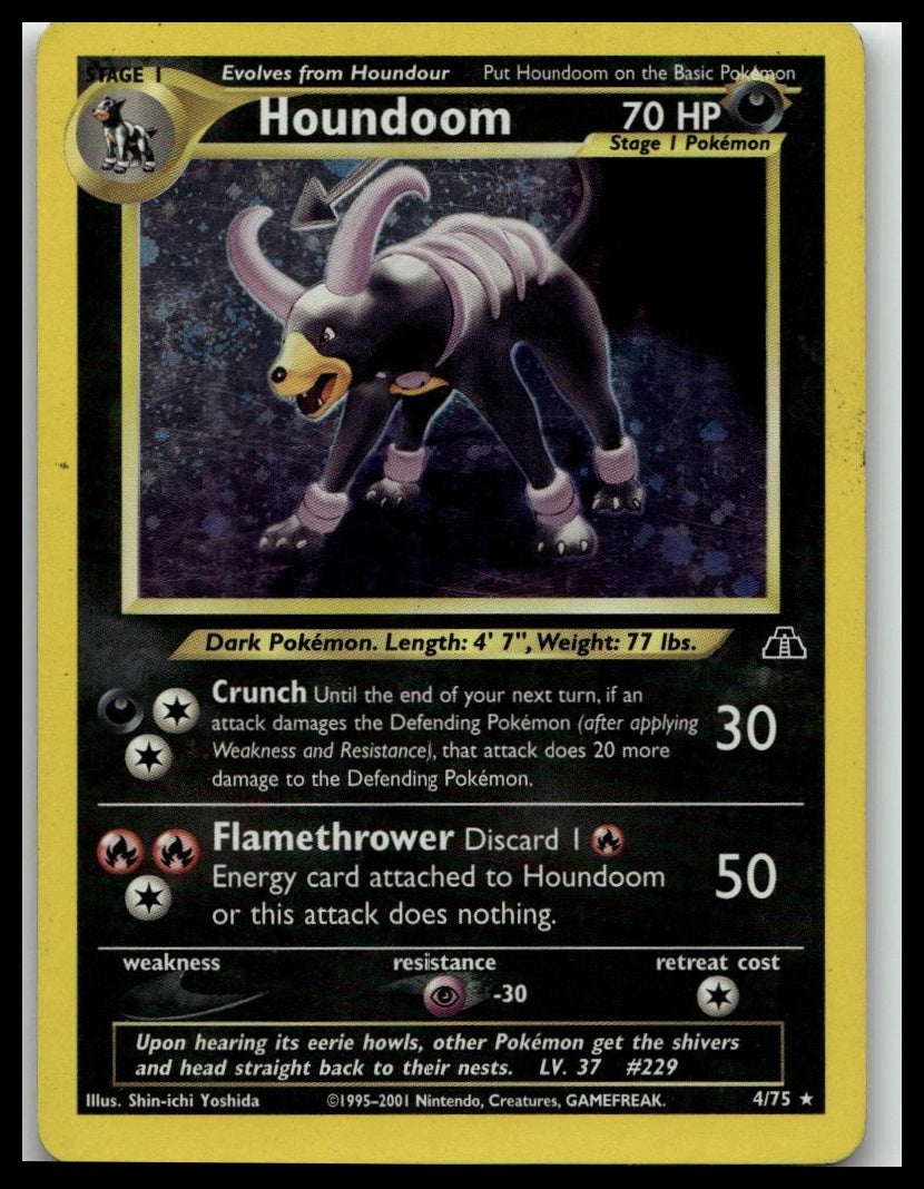 Neo Discovery #23/75 Houndoom (23)