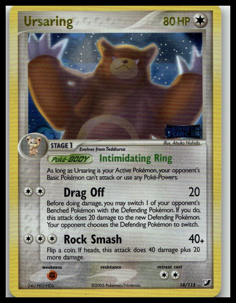 Unseen Forces #18/115 Ursaring