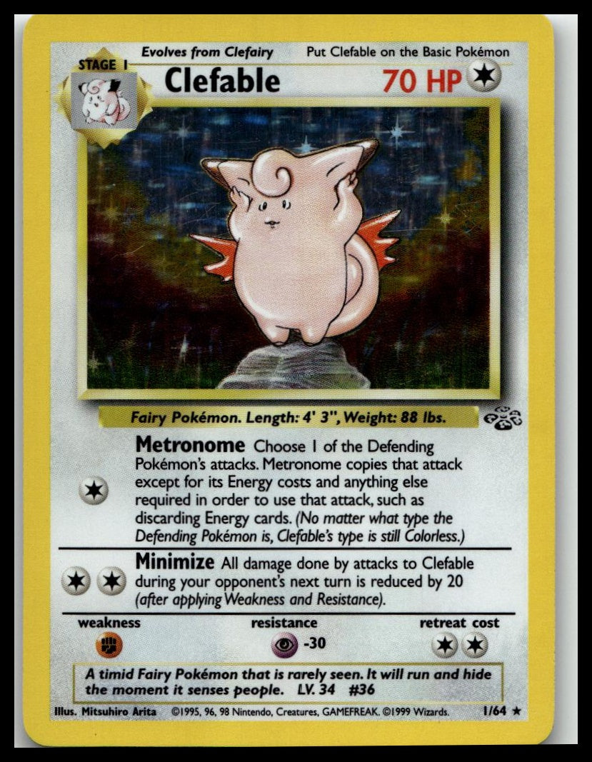 Jungle #01/64 Clefable (1)