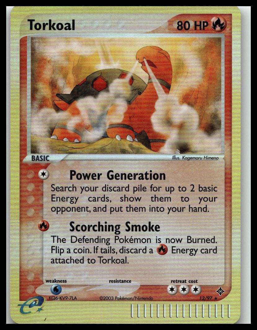 Dragon #12/97 Torkoal