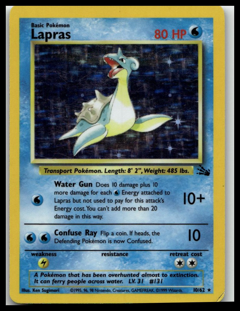 Fossil #10/62 Lapras (10)