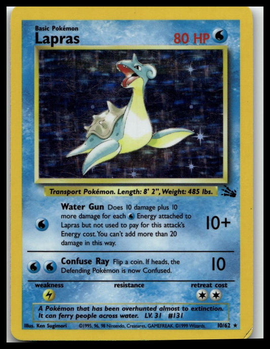 Fossil #10/62 Lapras (10)