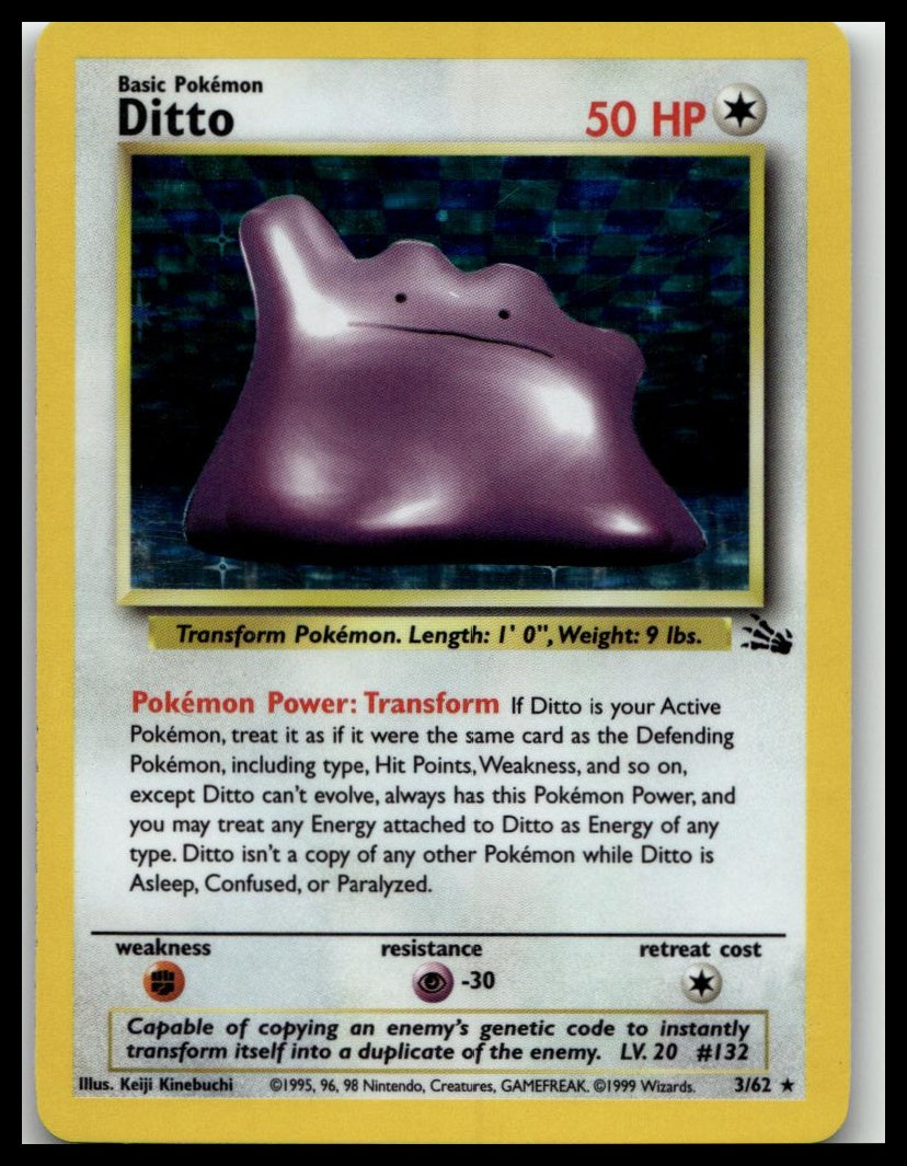 Fossil #03/62 Ditto (3)