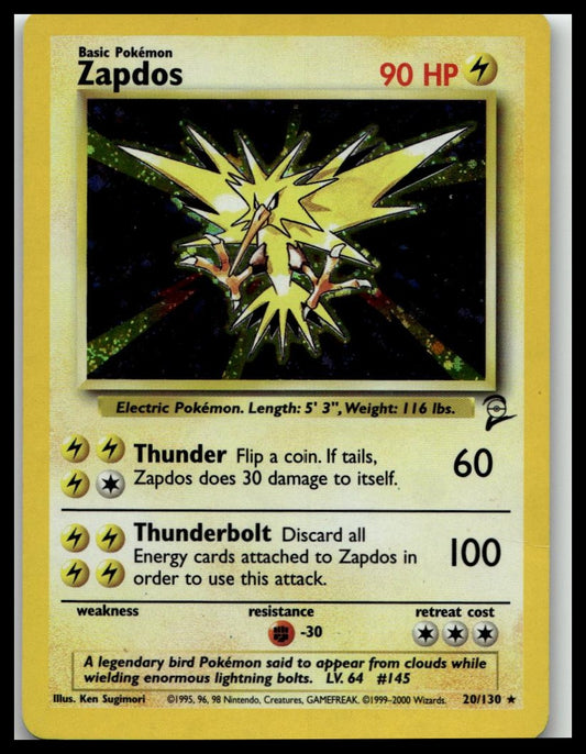 Base Set #016/102 Zapdos