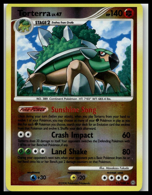 Stormfront #11/100 Torterra