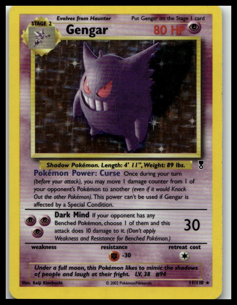 Fossil #20/62 Gengar (20)