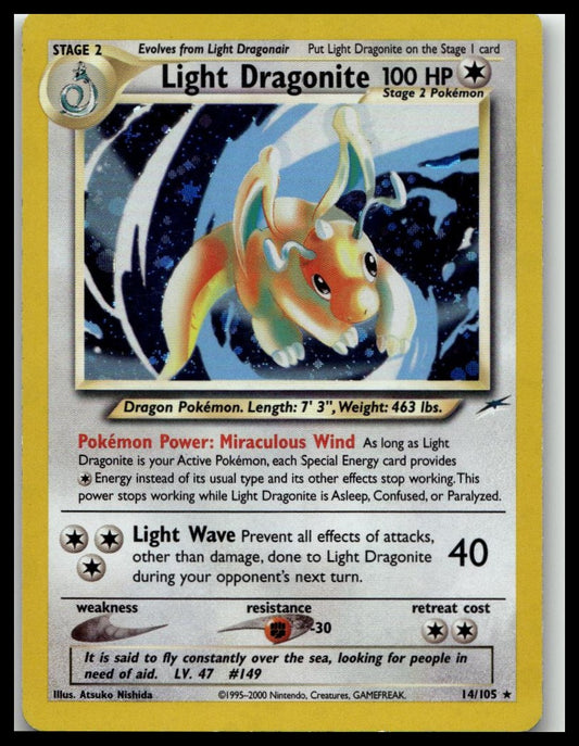 Neo Destiny #014/105 Light Dragonite