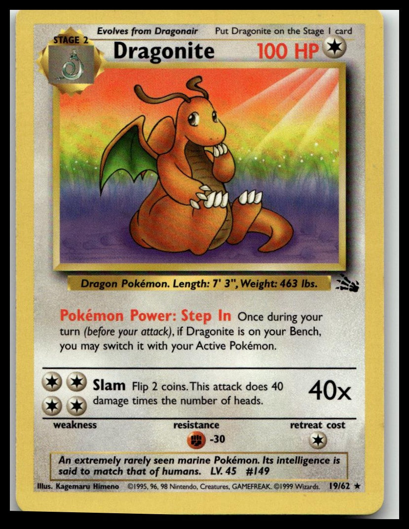 Fossil #19/62 Dragonite (19)