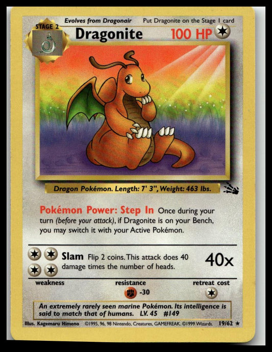 Fossil #19/62 Dragonite (19)