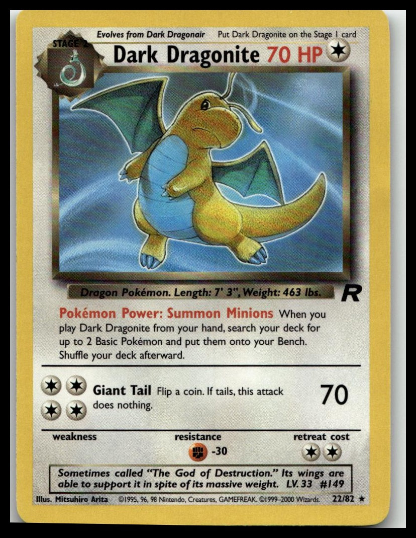 Team Rocket #22/82 Dark Dragonite (22)
