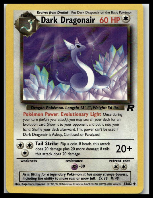 Team Rocket #33/82 Dark Dragonair